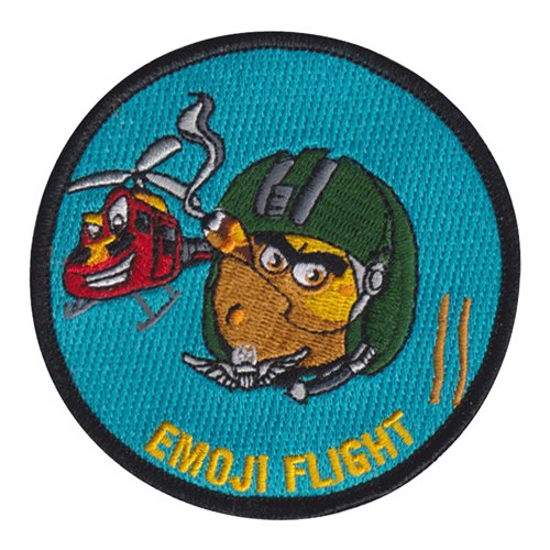 Amentum Flight 11 Ft Rucker U.S. Army Custom Patches