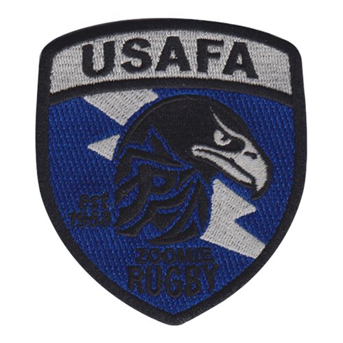 USAFA Zoomie Rugby USAF Academy U.S. Air Force Custom Patches