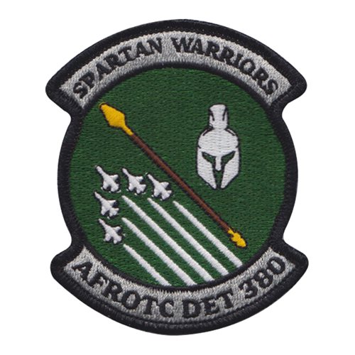 AFROTC Det 380 Michigan State University Air Force ROTC ROTC and College Patches Custom Patches