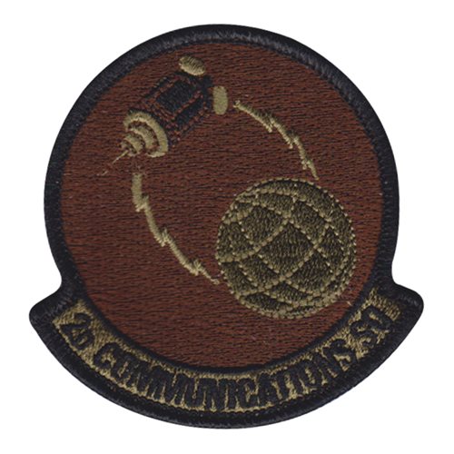 2 CS Barksdale AFB, LA U.S. Air Force Custom Patches