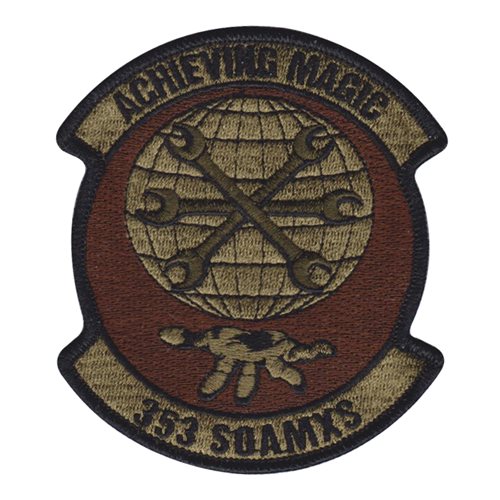 353 SOAMXS Kadena AB, Japan U.S. Air Force Custom Patches