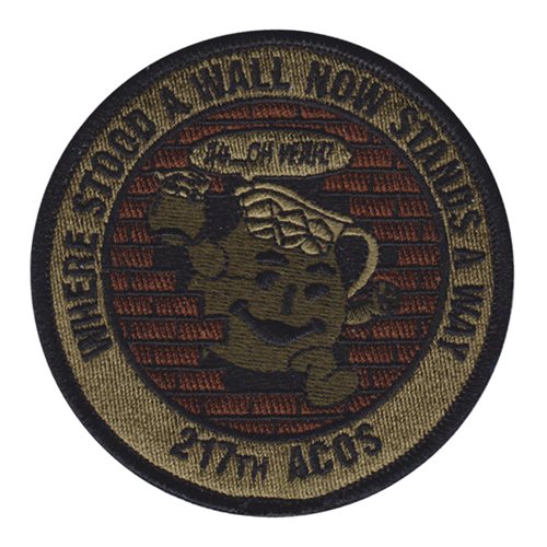 217 ACOS ANG Michigan Air National Guard U.S. Air Force Custom Patches