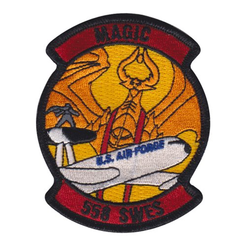 558 SWES Tinker AFB, OK U.S. Air Force Custom Patches