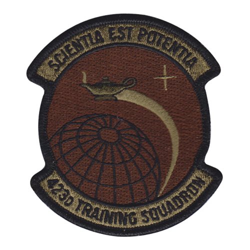 423 TRS McGuire AFB, NJ U.S. Air Force Custom Patches