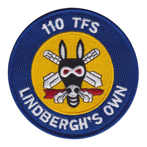 110 TFS ANG Missouri Air National Guard U.S. Air Force Custom Patches