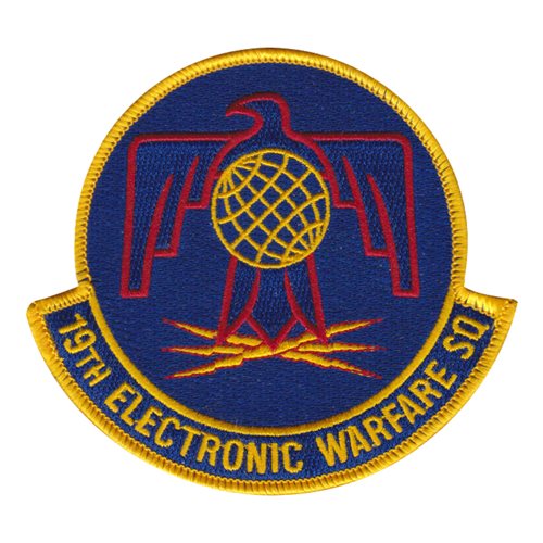 19 EWS Ramstein AB U.S. Air Force Custom Patches