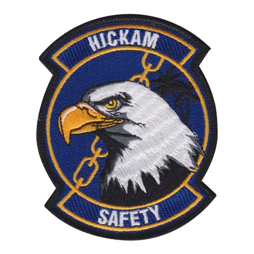 Hickam Safety Hickam AFB, HI U.S. Air Force Custom Patches