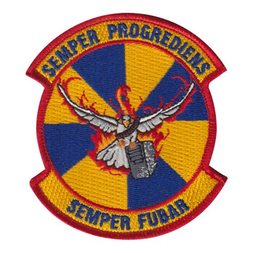 RAF Semper Fubar RAF Mildenhall U.S. Air Force Custom Patches