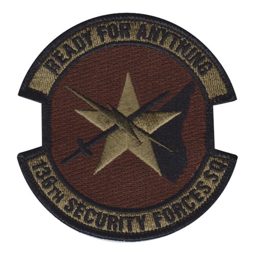 136 SFS ANG Texas Air National Guard U.S. Air Force Custom Patches