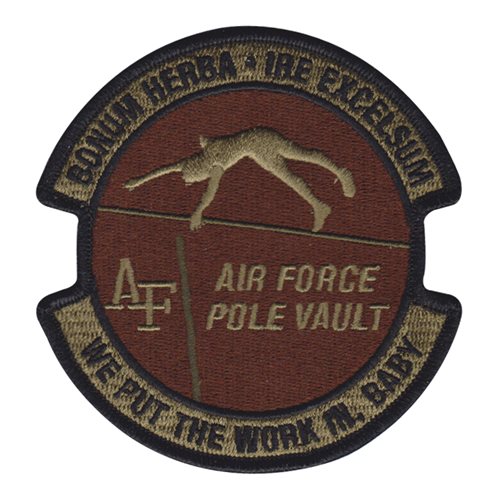 USAFA Pole Vault Squad USAF Academy U.S. Air Force Custom Patches