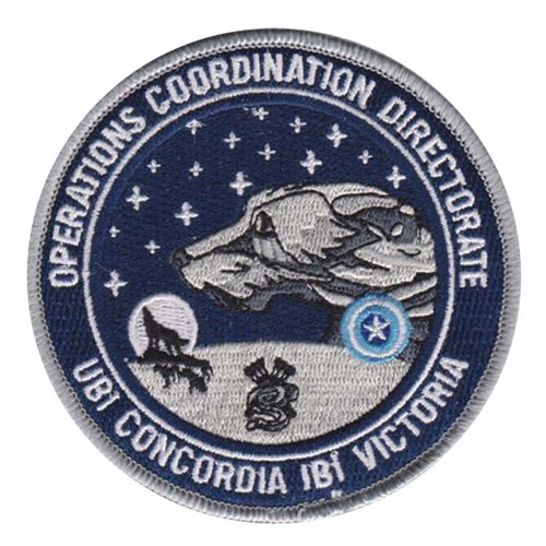 Operations Coordination Directorate Civilian Custom Patches