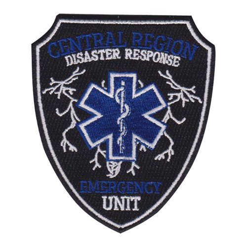 Central Region Storm Trackers Civilian Custom Patches