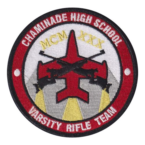 Chaminade High School Varsity Rifle Team Civilian Custom Patches
