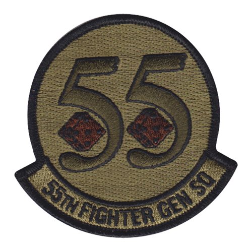 55 FGS Shaw AFB, SC U.S. Air Force Custom Patches