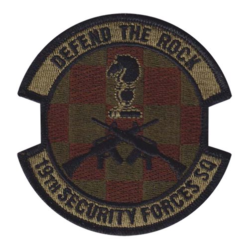 19 SFS Little Rock AFB, AR U.S. Air Force Custom Patches