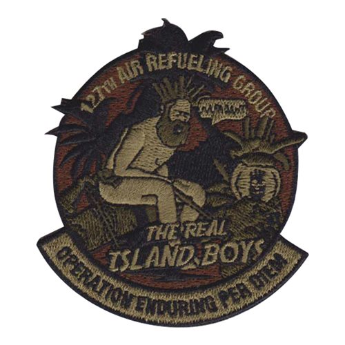 127 ARG ANG Michigan Air National Guard U.S. Air Force Custom Patches