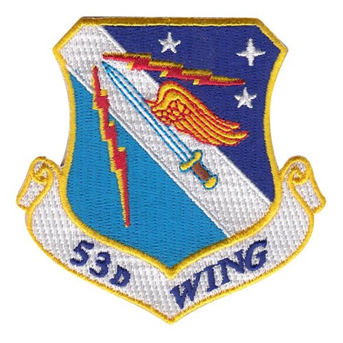 53 WG Eglin AFB, FL U.S. Air Force Custom Patches