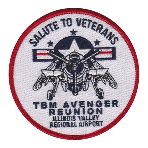 TBM Avenger Reunion Civilian Custom Patches