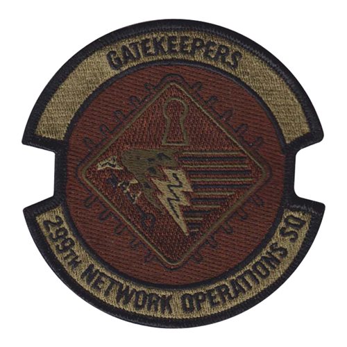 299 NOS McConnell AFB U.S. Air Force Custom Patches