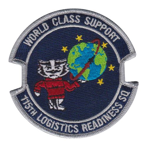115 LRS ANG Wisconsin Air National Guard U.S. Air Force Custom Patches