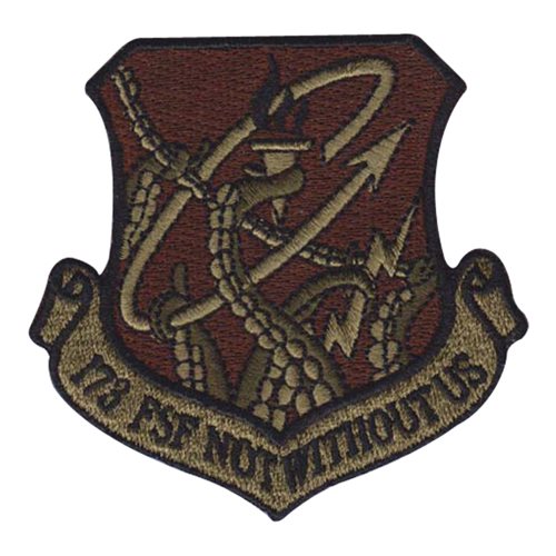 173 FSF ANG Oregon Air National Guard U.S. Air Force Custom Patches