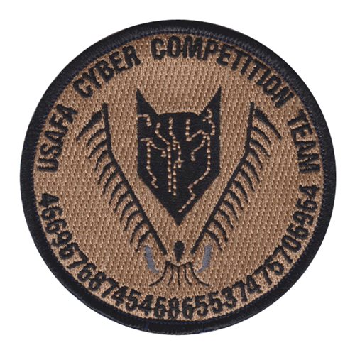 USAFA Cyber Competition Team USAF Academy U.S. Air Force Custom Patches