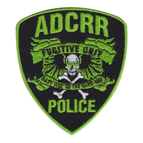 ADCRR Fugitive Unit Police Civilian Custom Patches