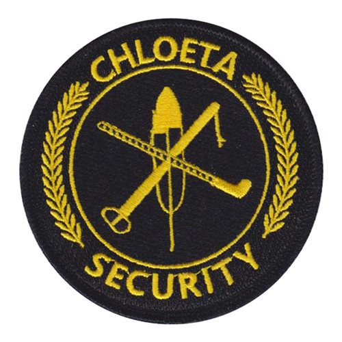 Chloeta Security Civilian Custom Patches