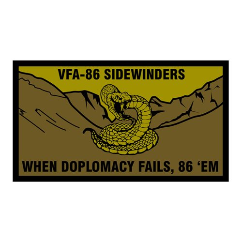 VFA-86 NAS Lemoore U.S. Navy Custom Patches