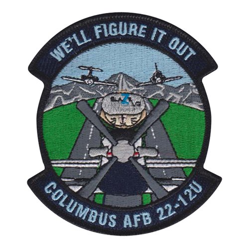 CB 22-12 Columbus SUPT Classes Columbus AFB U.S. Air Force Custom Patches