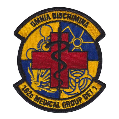 182 MDG ANG Illinois Air National Guard U.S. Air Force Custom Patches