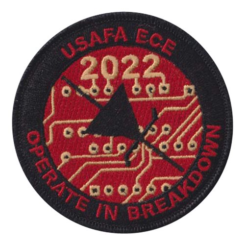 USAFA ECE USAF Academy U.S. Air Force Custom Patches
