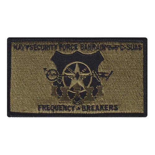 Navy Security Force Bahrain U.S. Navy Custom Patches