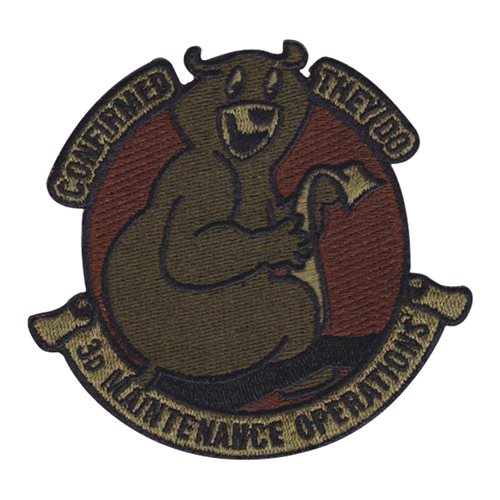 3 MXO JBER U.S. Air Force Custom Patches