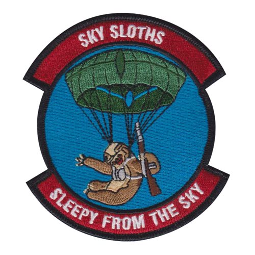 Sky Sloth Civilian Custom Patches