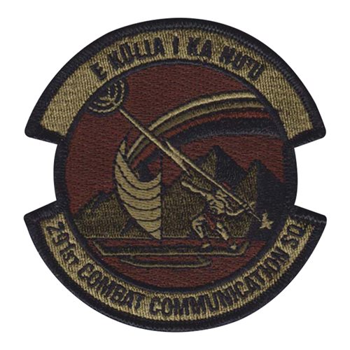 291 CBCS Hickam AFB, HI U.S. Air Force Custom Patches