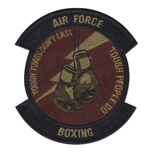 USAF Academy Air Force Boxing USAF Academy U.S. Air Force Custom Patches