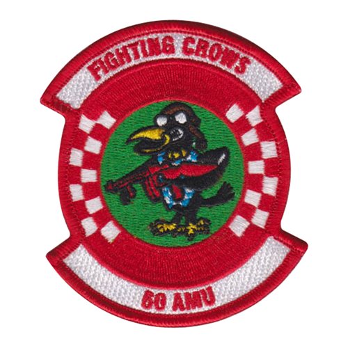 60 AMU Eglin AFB, FL U.S. Air Force Custom Patches