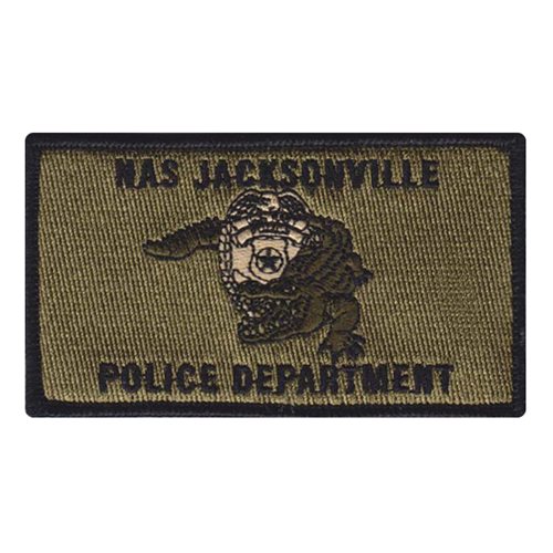 NAS Jacksonville Police Department NWU Type III NAS Jacksonville U.S. Navy Custom Patches