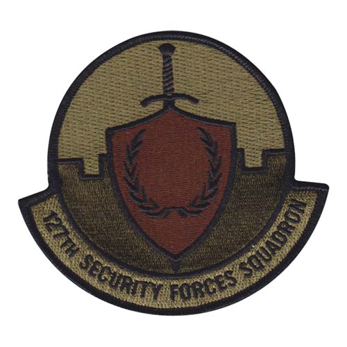 127 SFS ANG Michigan Air National Guard U.S. Air Force Custom Patches