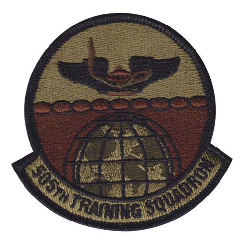 505 TRS Hurlburt Field, FL U.S. Air Force Custom Patches