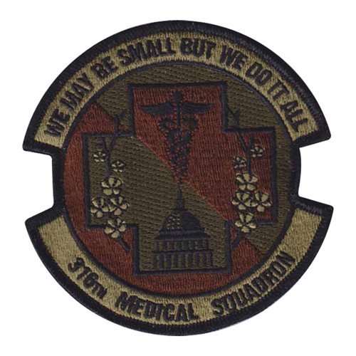 316 MDS Andrews AFB, MD U.S. Air Force Custom Patches