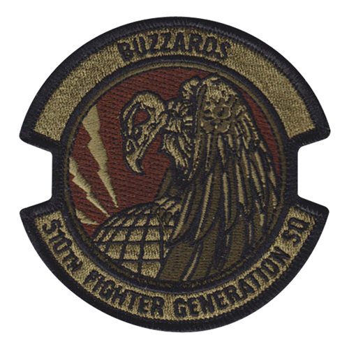 510 FGS Aviano AB U.S. Air Force Custom Patches