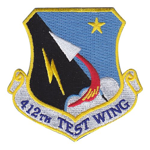 412 TW Edwards AFB, CA U.S. Air Force Custom Patches