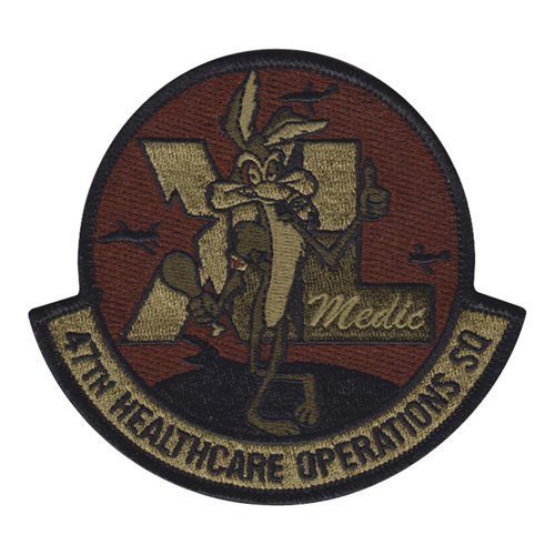 47 HCOS Laughlin AFB U.S. Air Force Custom Patches