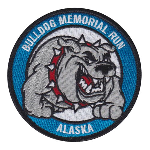 Bulldog Memorial Run Civilian Custom Patches