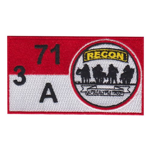 3-71 CAV U.S. Army Custom Patches