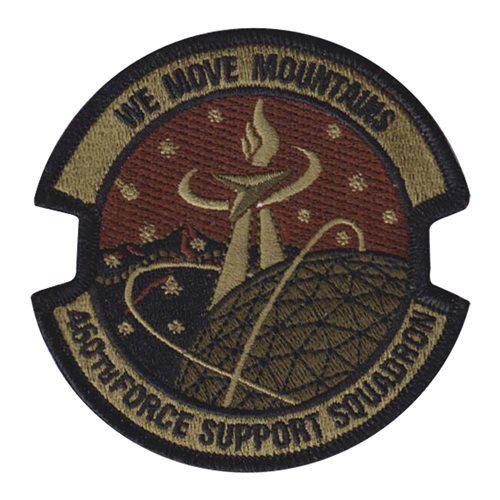 460 FSS Space Base Delta 2 U.S. Air Force Custom Patches