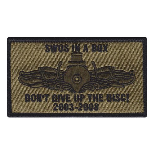 SWOS U.S. Navy Custom Patches