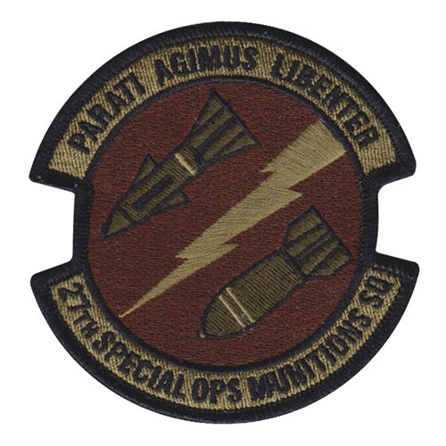 27 SOMUNS Cannon AFB, NM U.S. Air Force Custom Patches